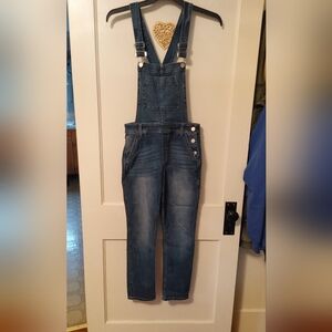 Level 99 Blue Denim Overalls